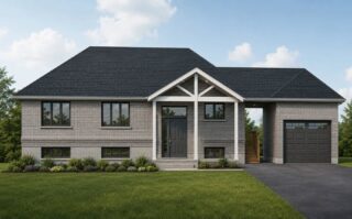 Quick roof structure we design for a local client in Georgina.