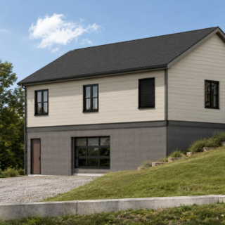 Our team had the opportunity to test out some of our new tools during yesterday’s site visit in East Gwillimbury.

One of the measuring tools we use captures accurate grade points on site, which can then be imported directly into our modelling software. From there, we are able to develop and render multiple design concepts with the true site grading included.

This rendering was produced directly from our model using the actual grading data collected on site.

We're excited to see this barn project come to life.
